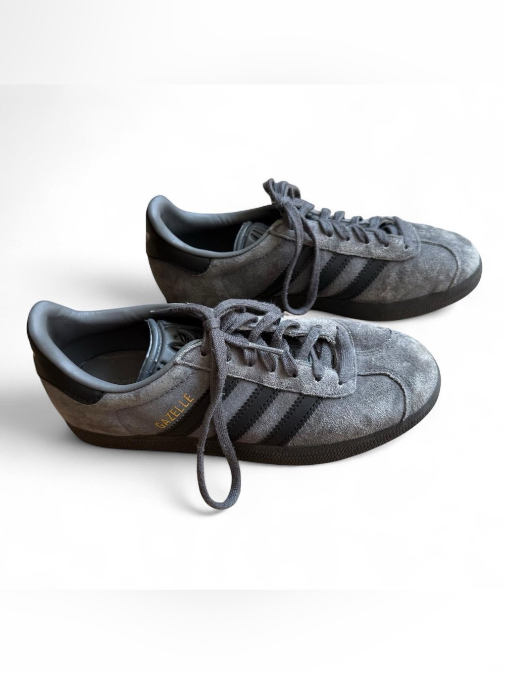 Adidas Gazelle Grey Suede low-top sneakers